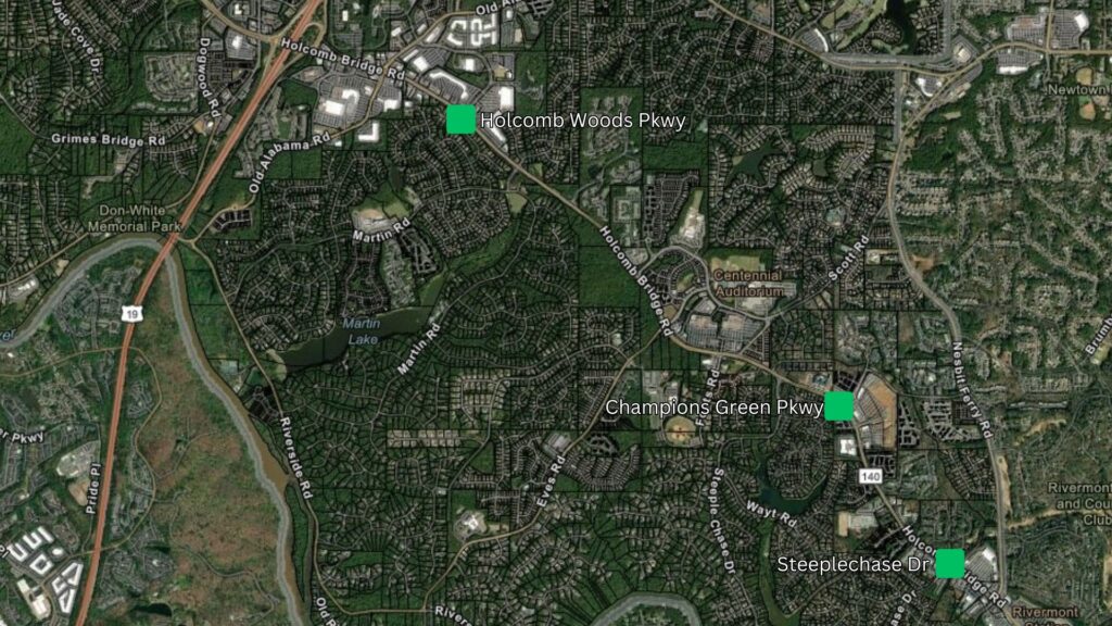 Median Islands are Planned for Portion of Holcomb Bridge Road.