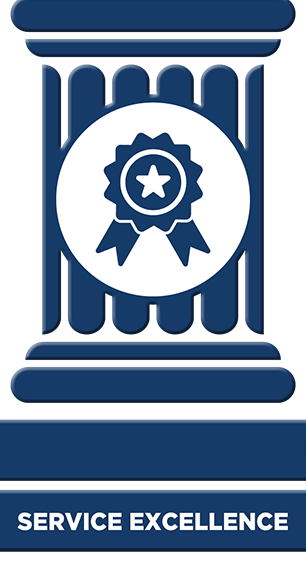 Best in Class Saftey pillar with badge icon